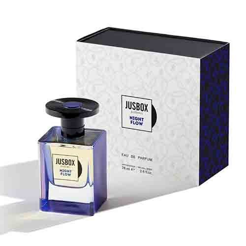 Jusbox Night Flow 78ml EDP Unisex Perfume - Long Lasting Fragrance for Men & Women | Perfect for Date Night, Evening Events & Special Occasions