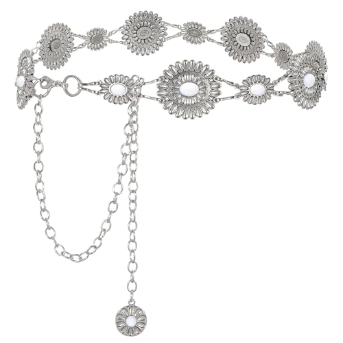 I-silver Chain-white Turquoise