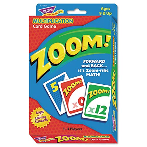 Trend Zoom! Math Card Game - Fun Educational Learning Game for Kids - Perfect for Classroom, Homeschool & Family Game Night