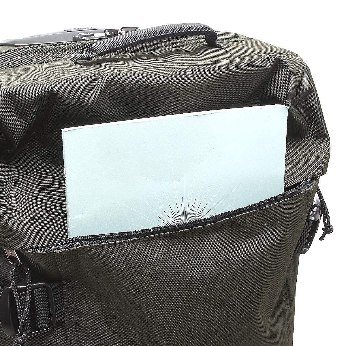 EASTPAK TRANS4 L Backpack - Black Denim, 75cm, Durable School & Travel Laptop Bag for College Students & Professionals | Perfect for Commuting, Work & Daily Use