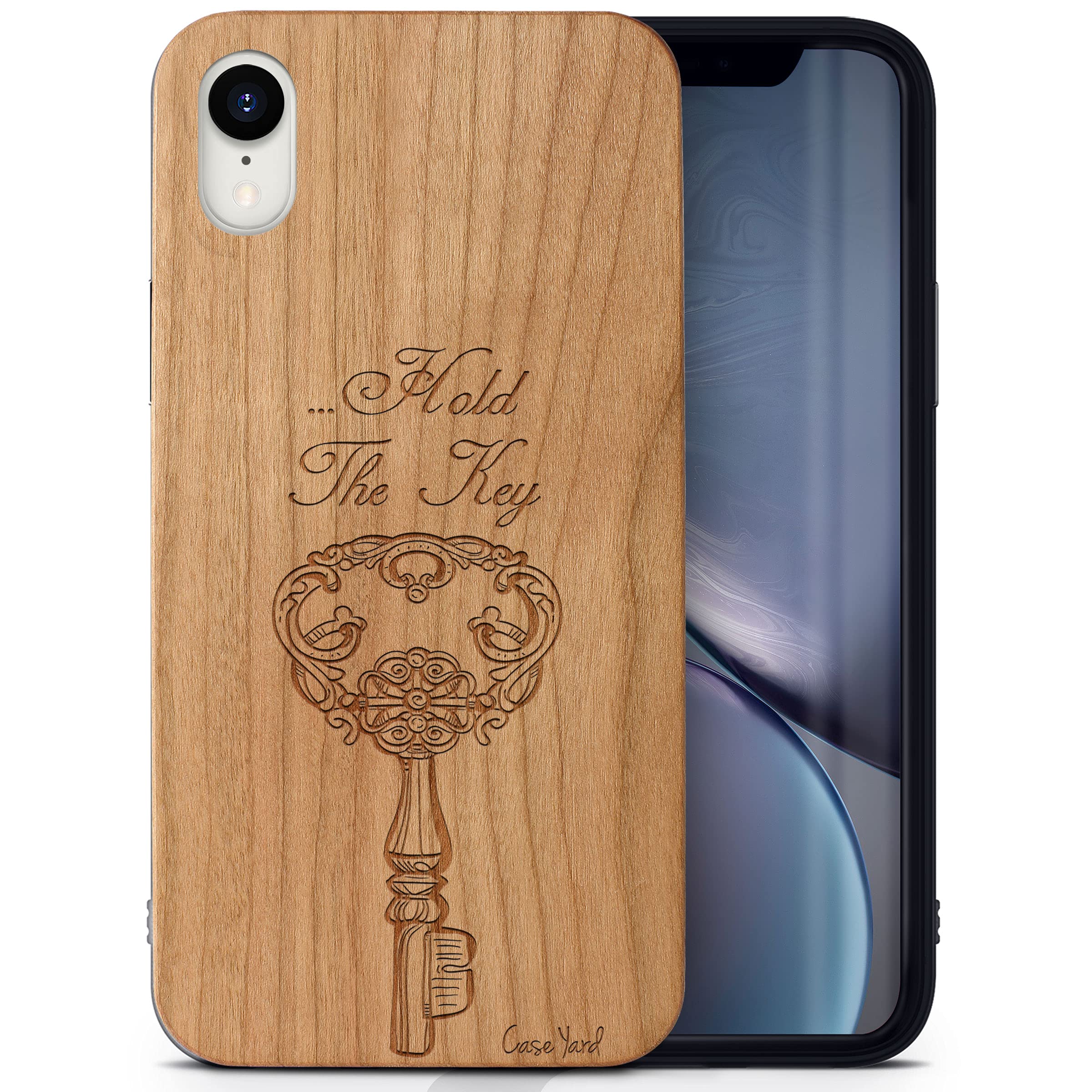 Wooden iPhone XR Case - Laser Engraved 