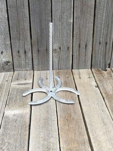 Stainless Steel Horseshoe Paper Towel Holder - Rustproof Kitchen & Bathroom Organizer for Home, Office, or RV Use