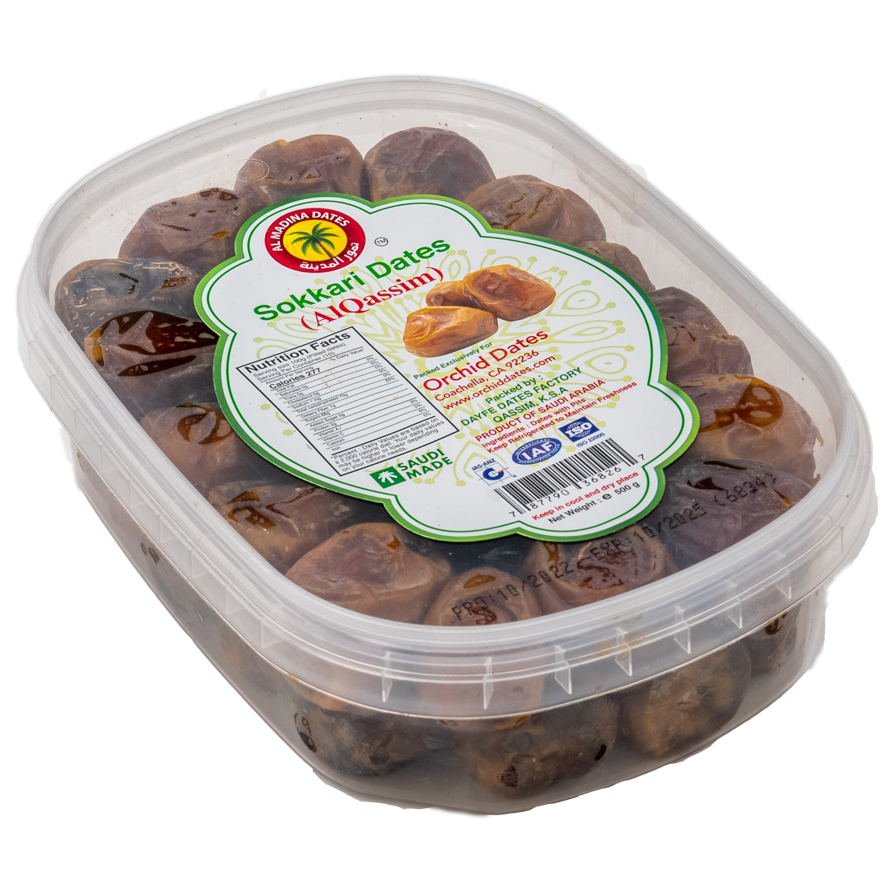 Premium Sokkari Dates - Organic Medjool Dates for Baking, Snacking & Gifting - Sweet & Juicy Natural Energy Boost - Perfect for Smoothies, Desserts & Healthy Snacks