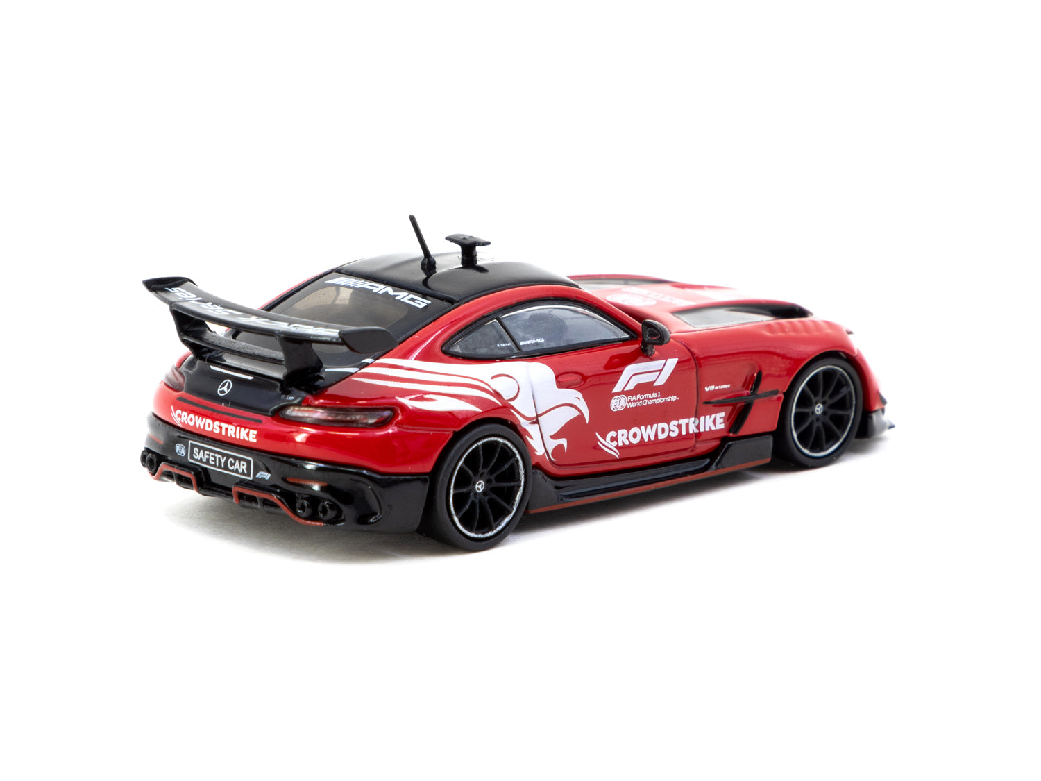 Tarmac Works 1/64 Scale Mercedes Benz AMG GT Black Series Safety Car Diecast Model - Perfect for Collectors, Racing Enthusiasts & Kids Play
