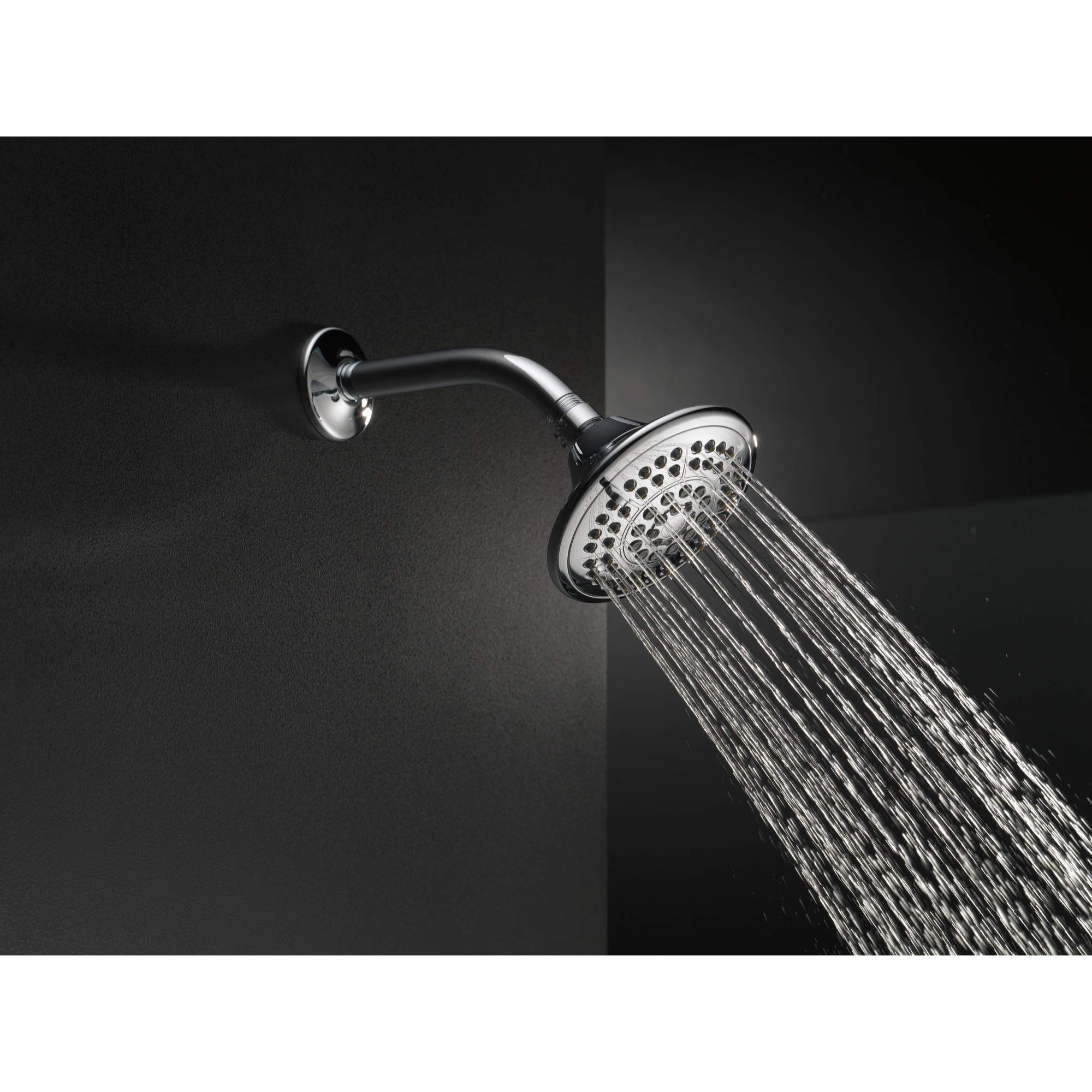 Delta RP78575RB 5-Setting Raincan Shower Head - Oil Rubbed Bronze, High Pressure Water Saving (1.75 GPM) for Luxurious Spa-Like Bathroom Experience