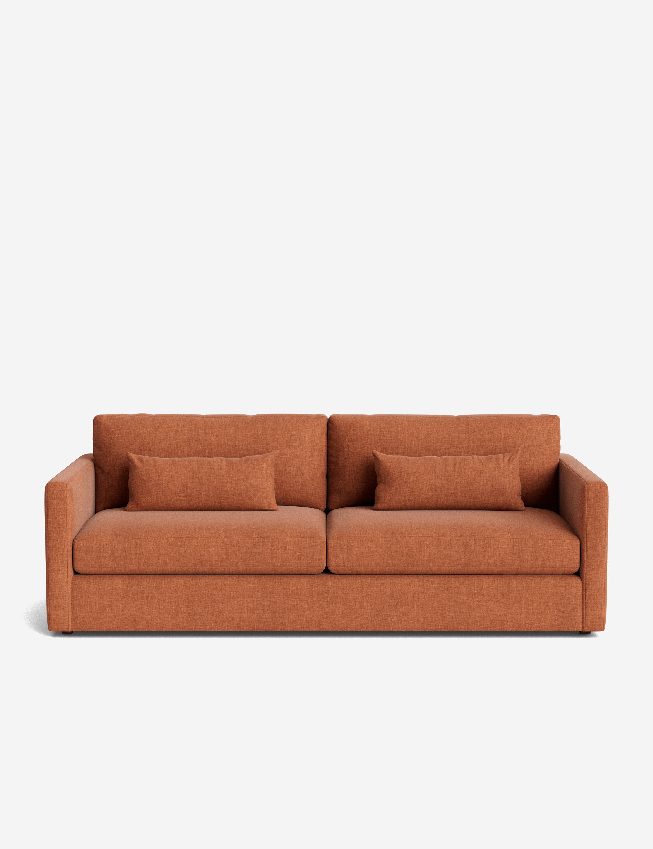 Terracotta Linen Weave