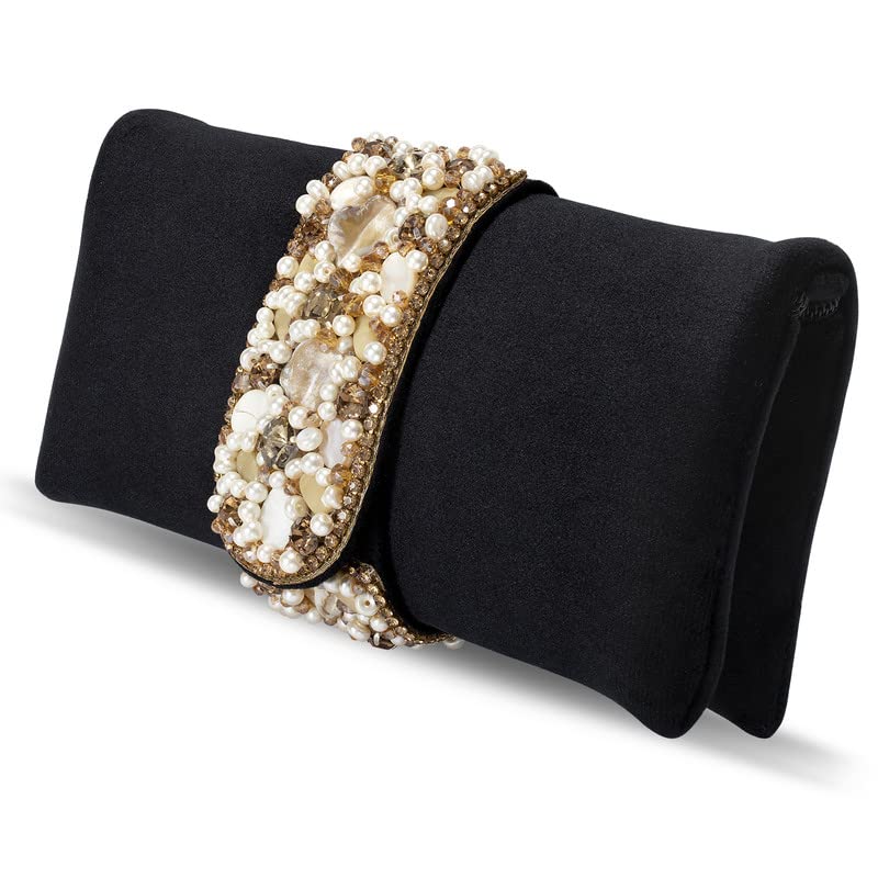 Aheli Handmade Women's Clutch Purse - Elegant Evening Bag for Bridal, Party & Special Occasions | Perfect Gift for Women