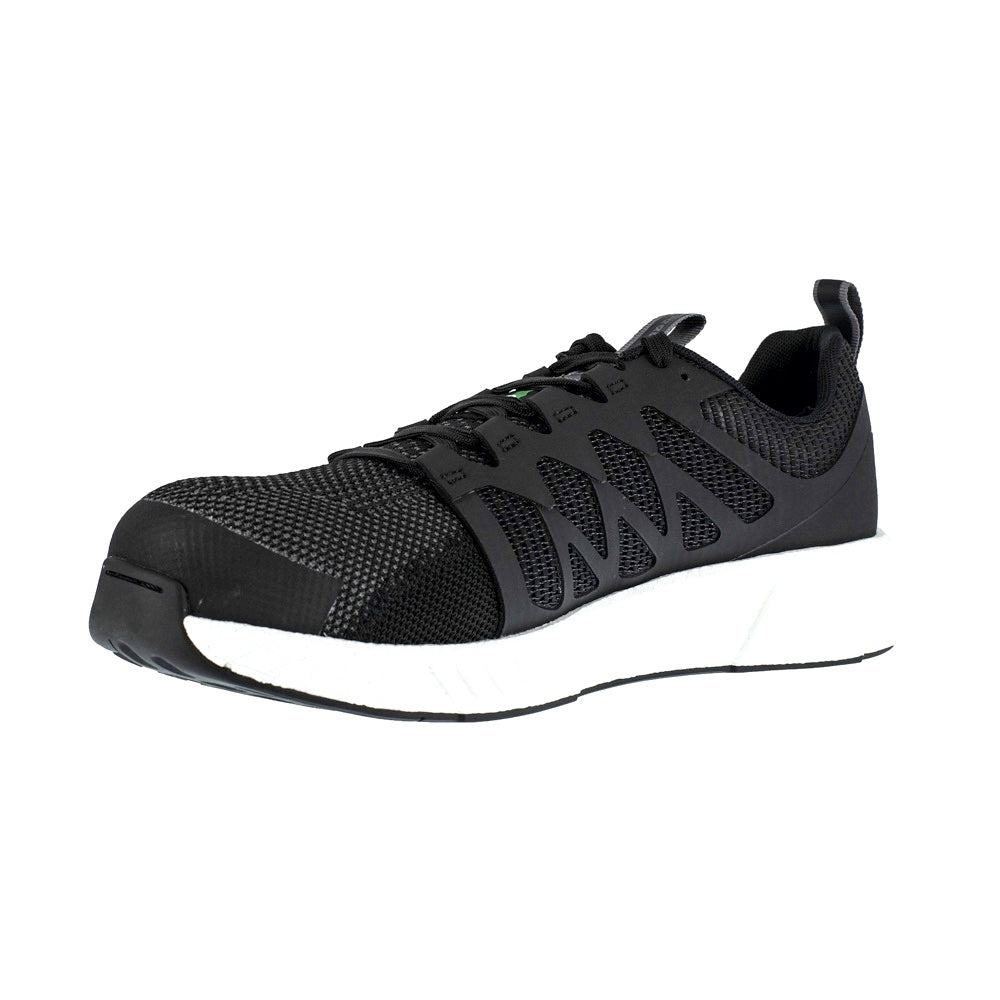 Reebok Work Fusion Flexweave Men's Composite Toe Athletic Work Shoes IB4311 - Lightweight Safety Shoes for Construction, Warehouse & Industrial Workers