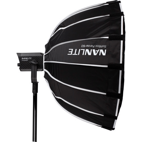 Nanlite Forza 60 LED Softbox Lighting Kit - Professional Studio Light for Photography & Videography - Perfect for YouTube, TikTok, and Portrait Shooting