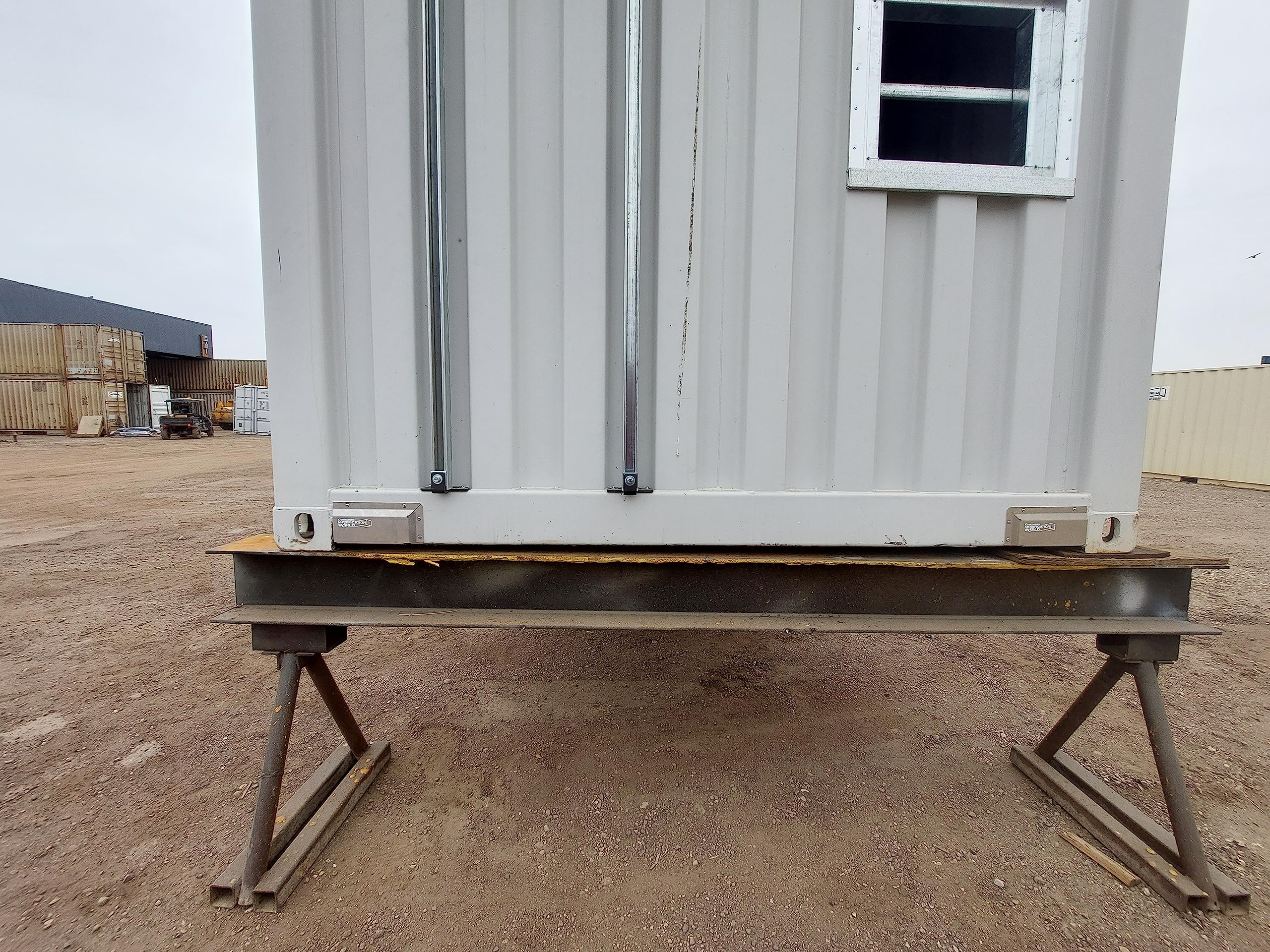 Pest Proof Fork Pocket Covers for 20FT Shipping Containers - 4 Side + 2 Door + 2 End Wall Protection Against Rodents & Birds | Durable for New/Used Sea Cans | Ideal for Cargo Security During Transport & Storage