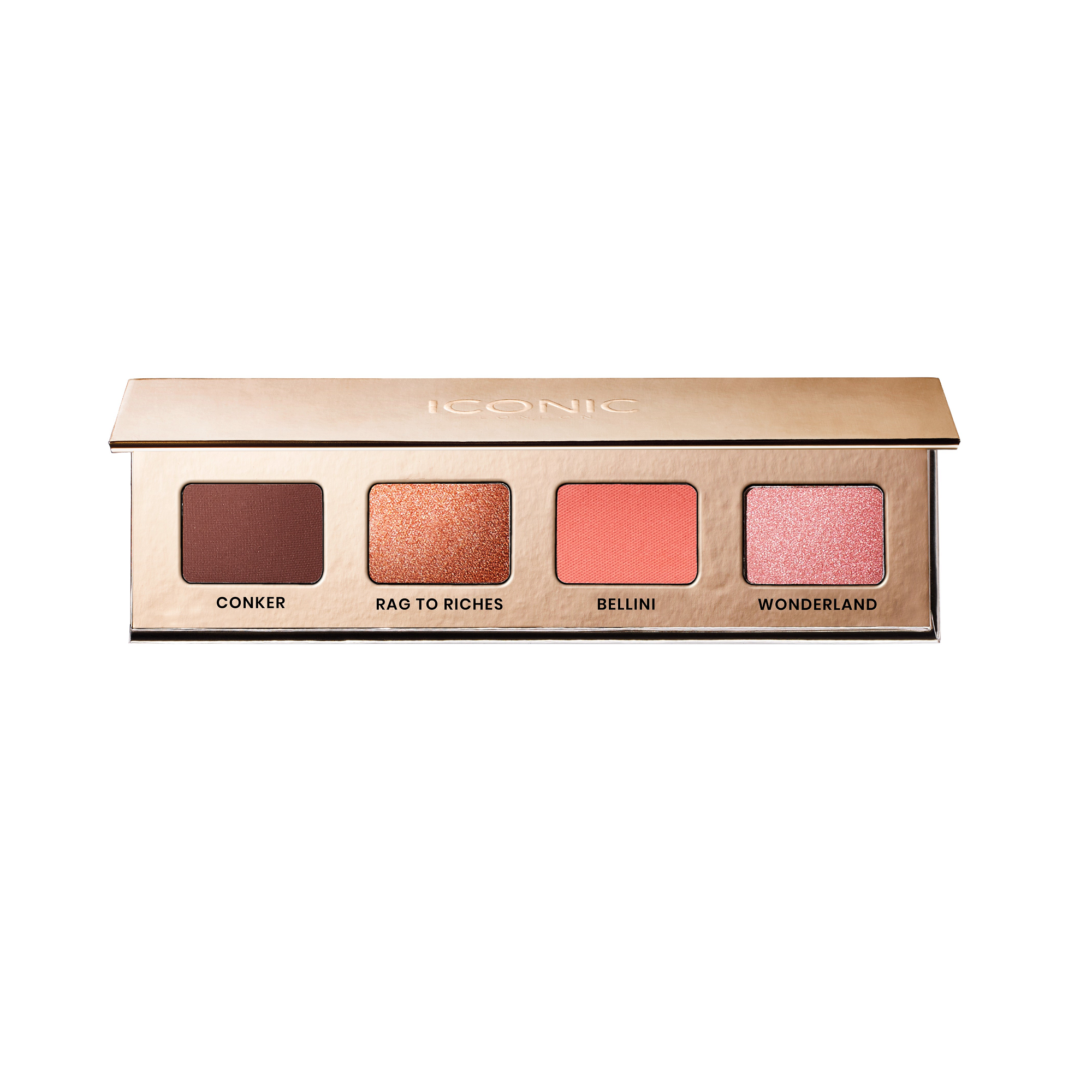 Warm & Blushing Eyeshadow Palette - 12 Highly Pigmented Matte & Shimmer Shades for Day & Night Makeup | Perfect for Bridal, Party & Everyday Looks