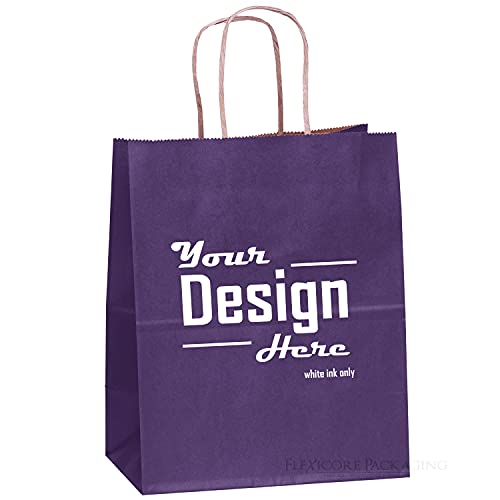 Purple Custom Printed