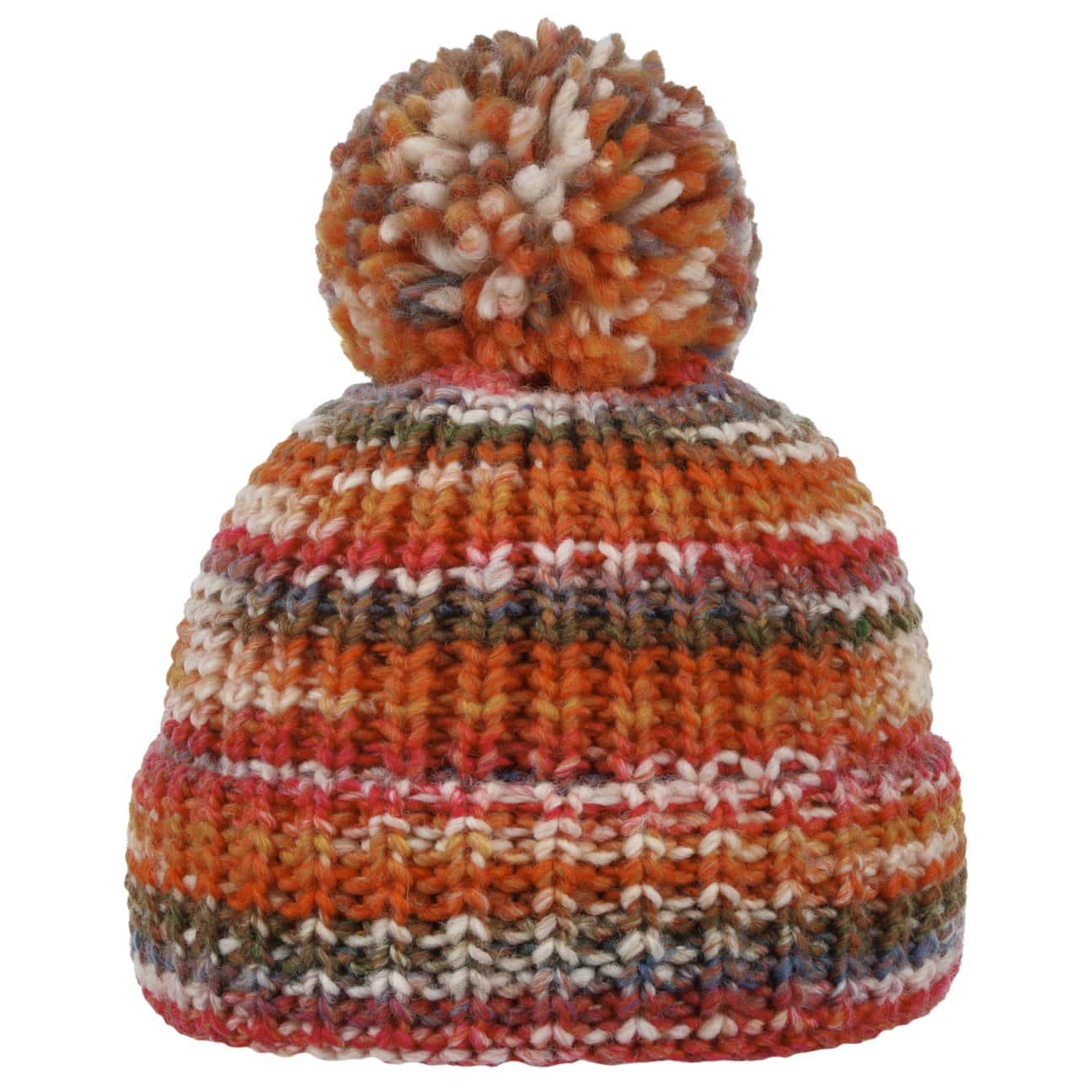 Lierys Finja Bobble Hat - Warm Winter Knit Beanie for Women & Men - Cozy Cable Knit Pom Pom Hat for Cold Weather - Perfect for Skiing, Snowboarding & Outdoor Activities
