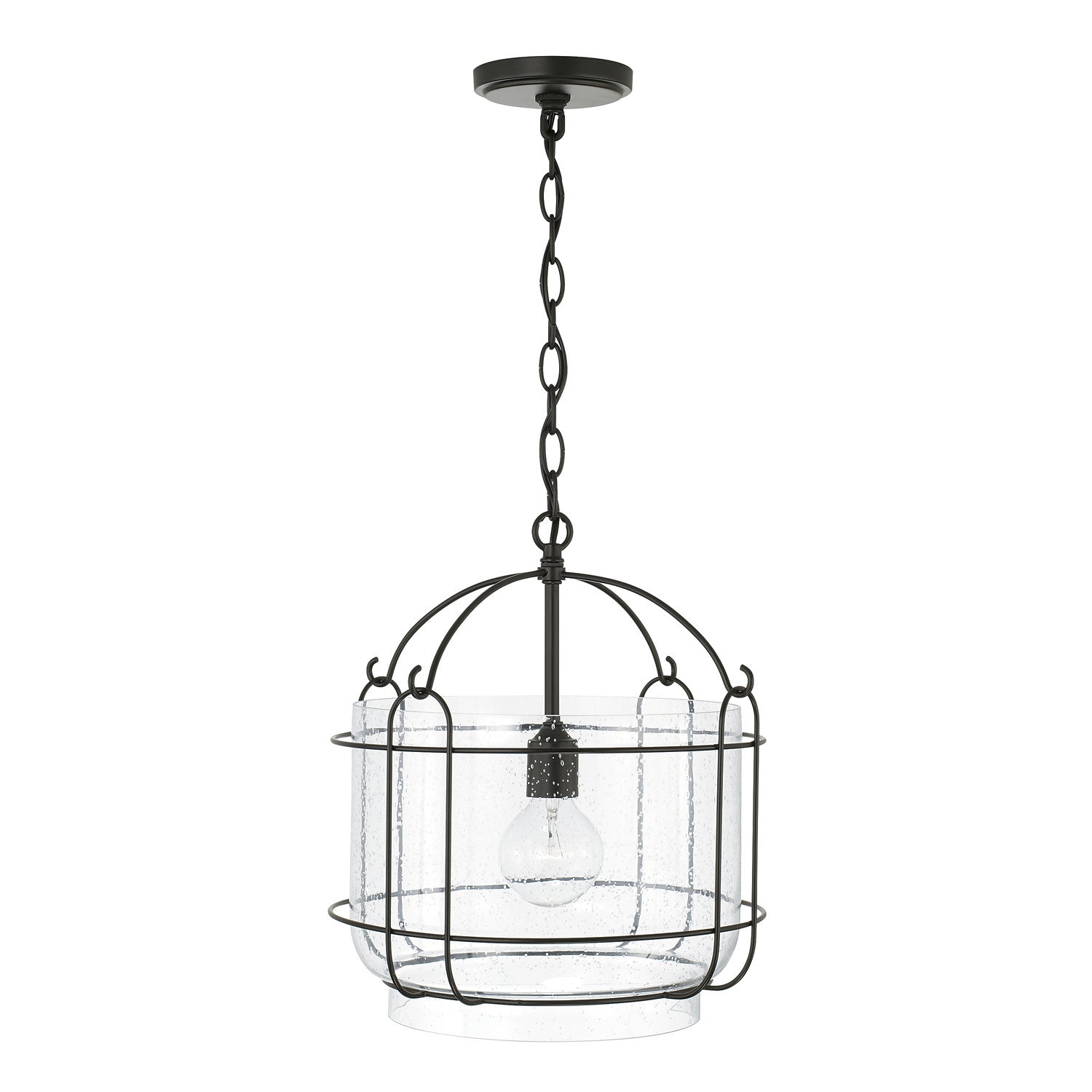 Capital Lighting Modern One Light Pendant - Sleek Ceiling Hanging Fixture for Dining Room, Kitchen Island & Bedroom Lighting