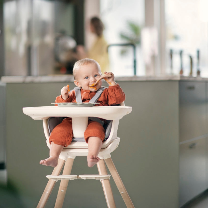 Maxi Cosi Moa 8-in-1 Convertible High Chair for Babies & Toddlers - Adjustable Height, Reclining Seat, Easy Clean - Perfect for Dining, Feeding & Playtime at Home