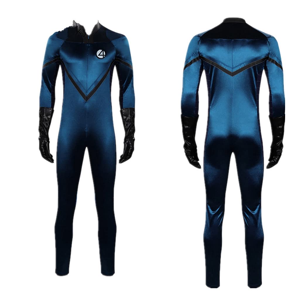 Reed Richards Cosplay Costume - Mister Fantastic Jumpsuit for Halloween, Comic Con & Cosplay Events | Stretchy Superhero Outfit for Marvel Fans