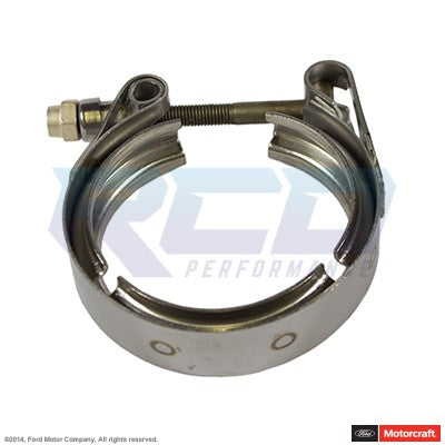 Genuine Ford Motorcraft YF 3249 6.0L EGR Cooler V Band Clamp - Replacement Part for Ford 6.0L Diesel Engines | Perfect for EGR System Repair & Maintenance