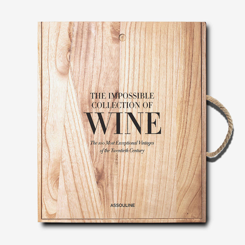 Assouline Impossible Collection of Wine - Luxury Hardcover Book for Wine Lovers | Perfect Gift for Sommeliers & Collectors | Home Decor & Coffee Table Display