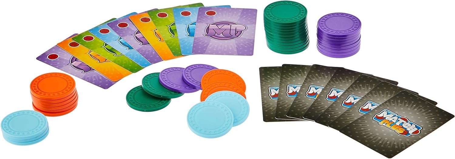 Breaking Games Match Plus - Fun Family Card Game for Kids & Adults - Perfect for Parties, Travel & Game Nights
