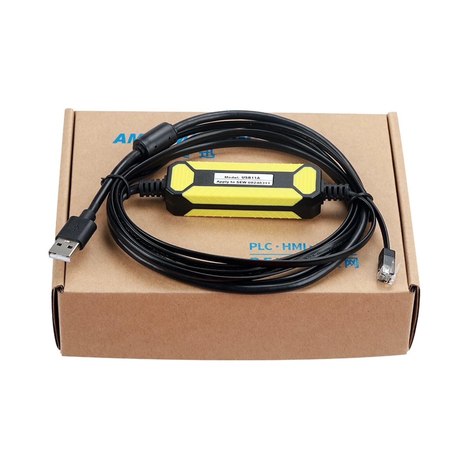 SEW Inverter USB11A Encoder Communication Cable Converter Line 08248311 - Compatible with SEW Drives for Industrial Automation & Motor Control