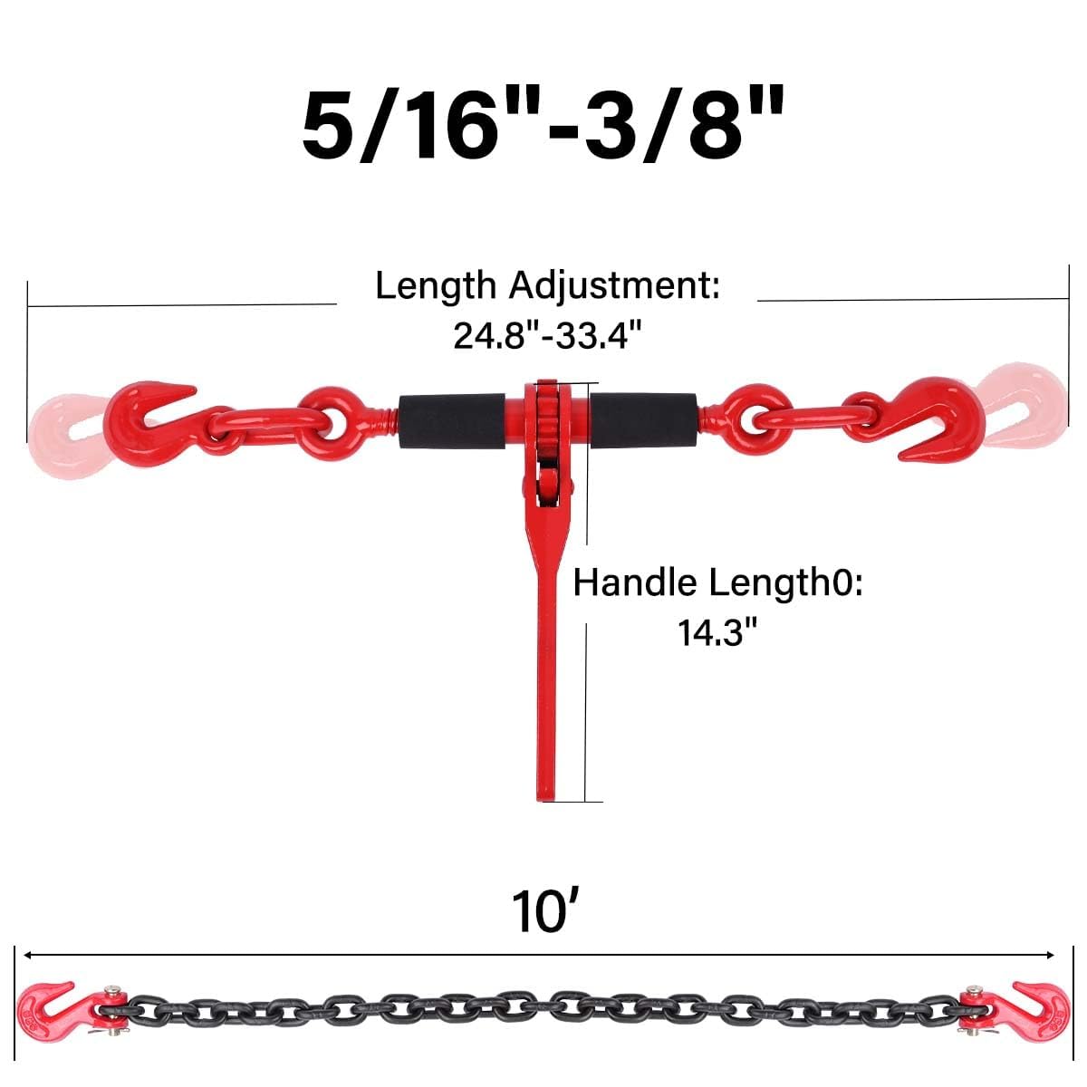 G80 Ratchet Load Binder Kit (5/16