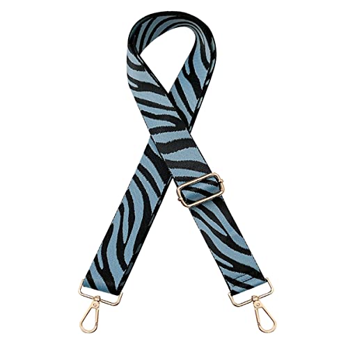 Blue Zebra Print