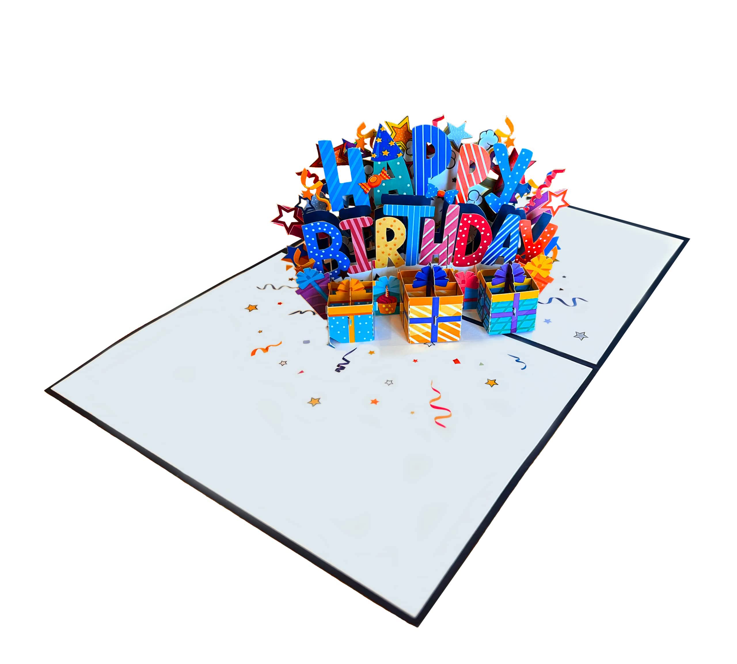 3D Happy Birthday Cards for Men - Father's Day, Dad, Husband, Brother, Son & Grandfather Greeting Cards - 6