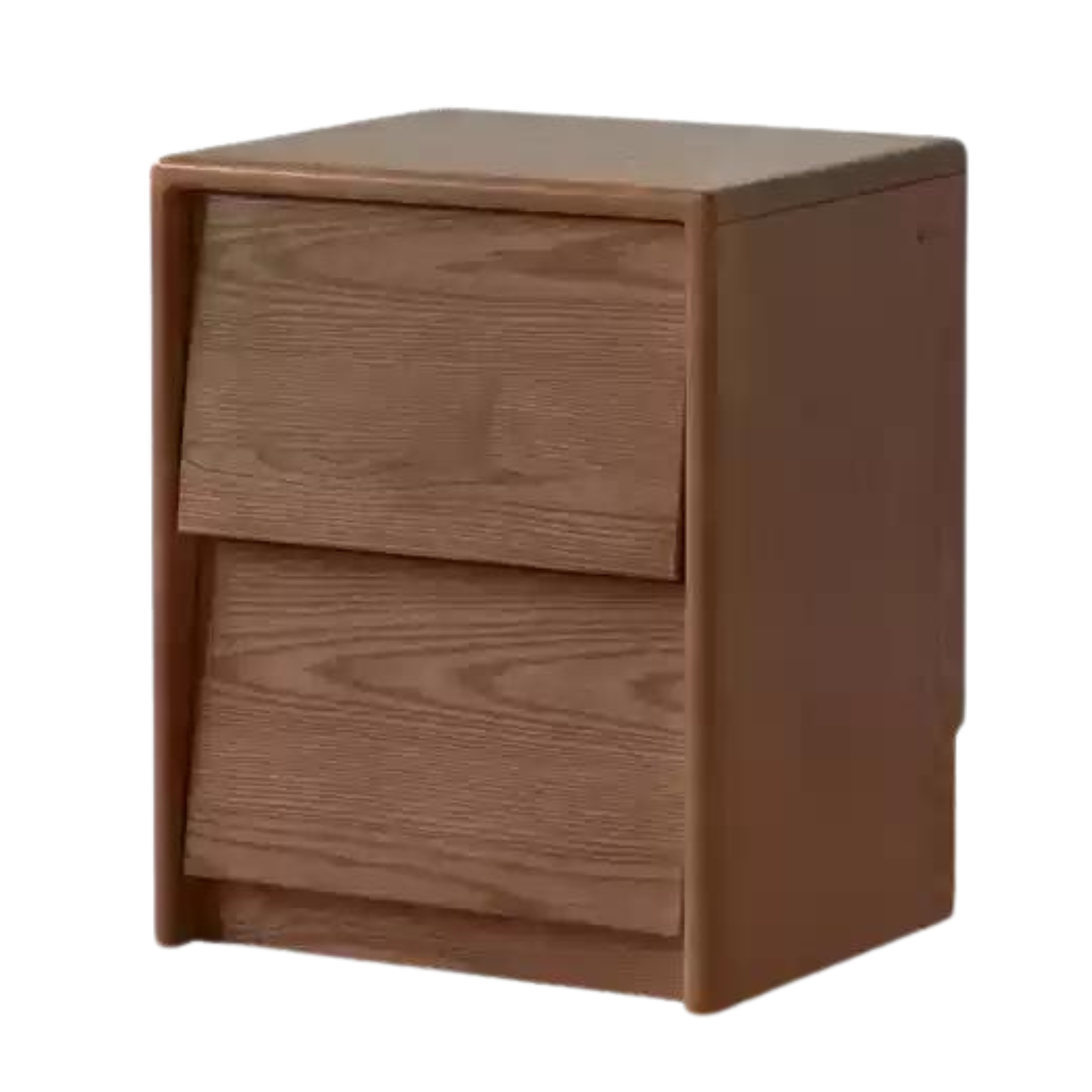 15.7x13.7x19.6 inch / 40x35x50cm / Walnut Color / Ash bedside cabinet
