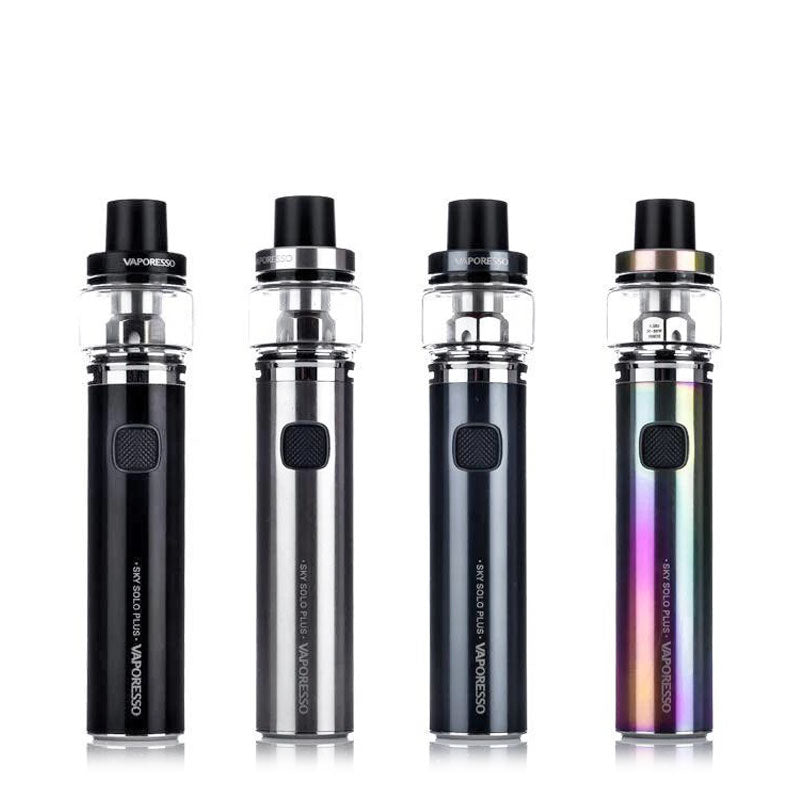 Vaporesso Sky Solo Plus Kit - 100W Starter Vape Kit with Built-in Battery & Top Fill Design | Perfect for Beginners & On-the-Go Vaping | Home, Travel & Outdoor Use