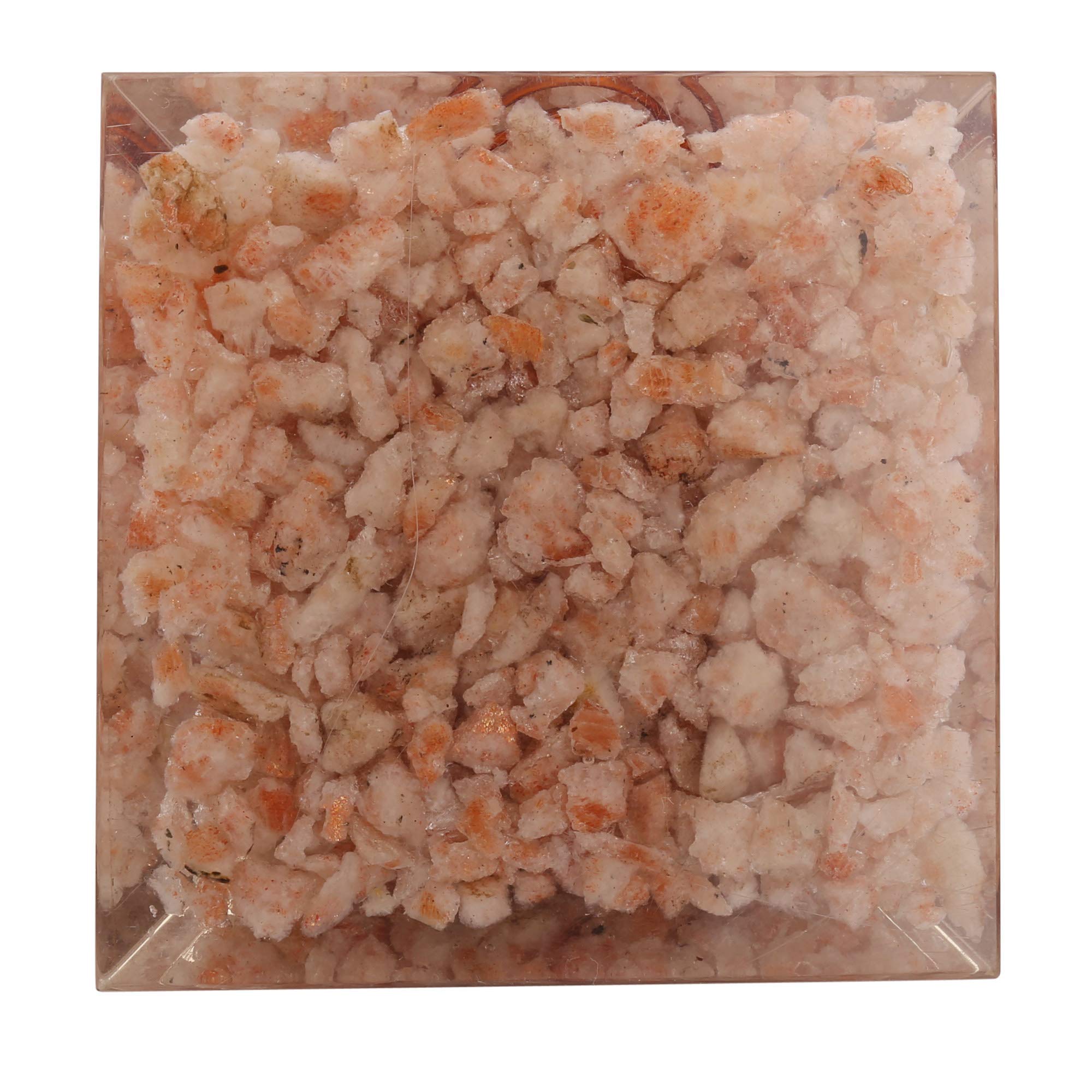 Sunstone Orgone Pyramid - EMF Protection & Healing Crystal Energy Generator for Home, Office & Meditation | Positive Energy & Stress Relief