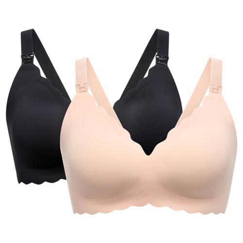 2 Pack-black,oyster Pink