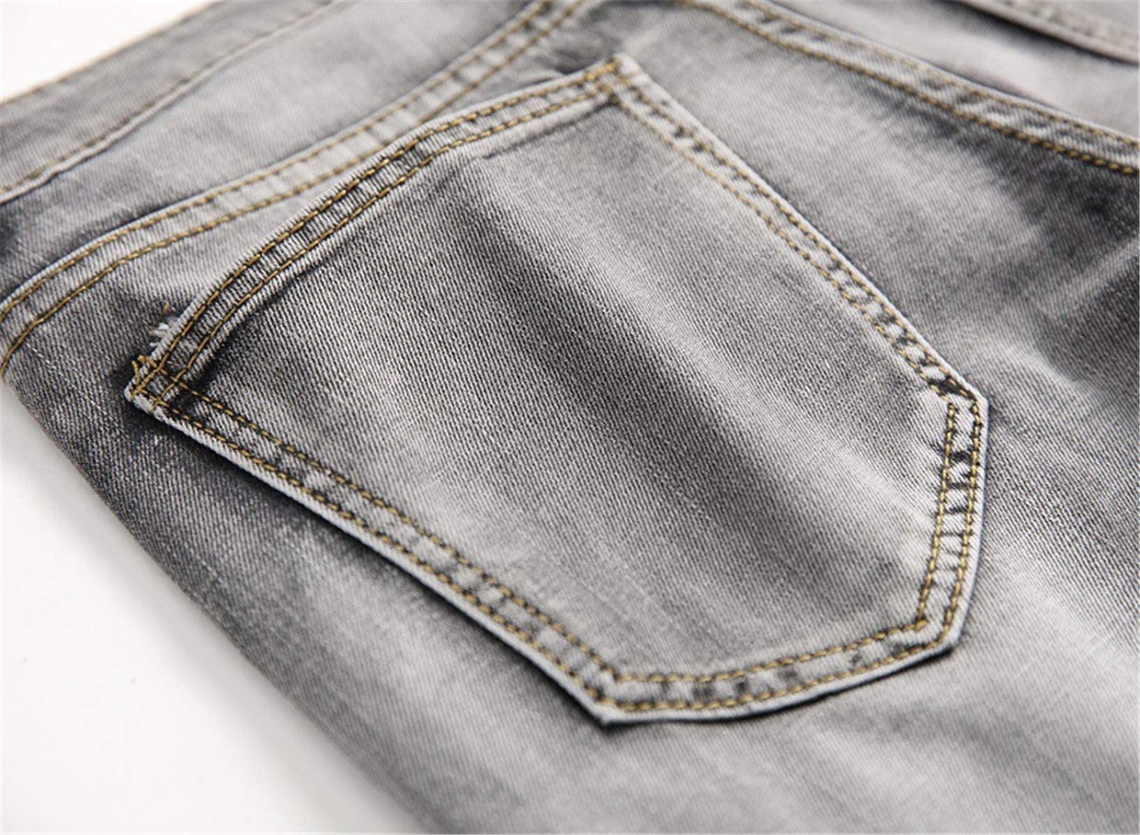 **Betusline Men's Distressed Ripped Denim Shorts - Classic Straight Fit Casual Jean Shorts for Summer | Perfect for Beach, Travel & Streetwear**