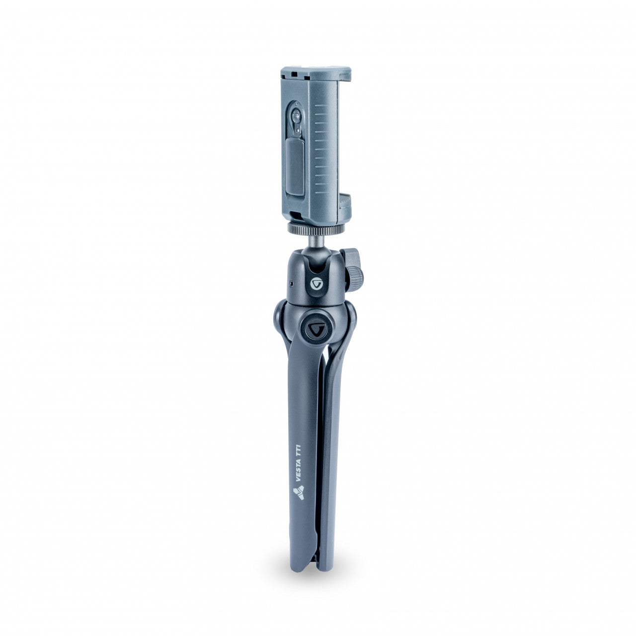 VESTA TT1 BP Mini Aluminum Tripod with Bluetooth Remote - Compact Lightweight Travel Tripod for Smartphones & DSLR Cameras - Perfect for Vlogging, Travel Photography & Outdoor Adventures (Black Pearl)