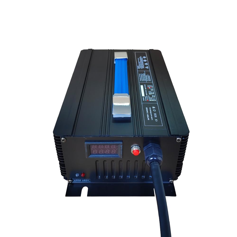 36V 20A Golf Cart Battery Charger with Crowsfoot Connector | Fast Charging for EZGO, Club Car & Yamaha | Perfect for Golf Courses, Resorts & Home Use