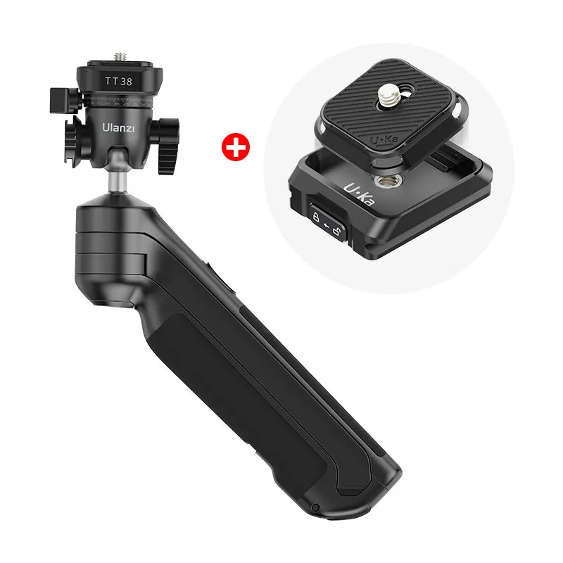 Ulanzi TT38 Quick Release Tripod Stand T070GBB1 - One Click Opening for Photography, Vlogging & Travel - Perfect for DSLR Cameras, Smartphones & Video Shooting