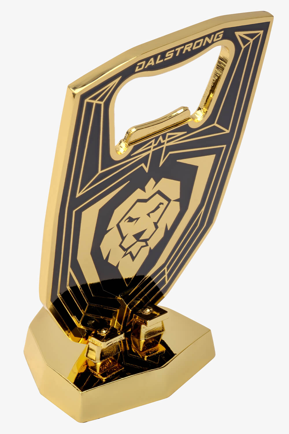 Premium Gold Bottle Opener - Heavy Duty Bar Tool for Beer, Soda & Wine - Dalstrong © - Perfect for Parties, BBQs & Home Bars