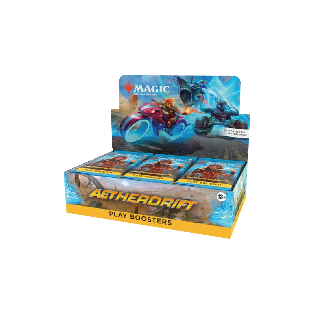 Magic: The Gathering Aetherdrift Play Booster Box - 36 Packs for Collectors & Players - Perfect for Drafting, Deck Building & MTG Game Nights
