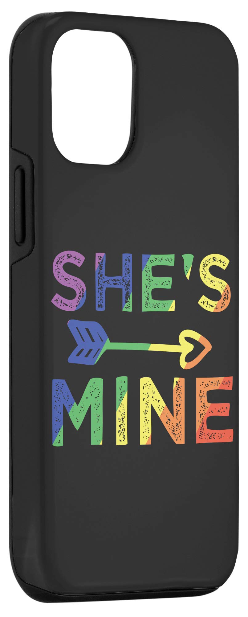 iPhone 12/12 Pro LGBT Pride Case - Matching Couple Design 