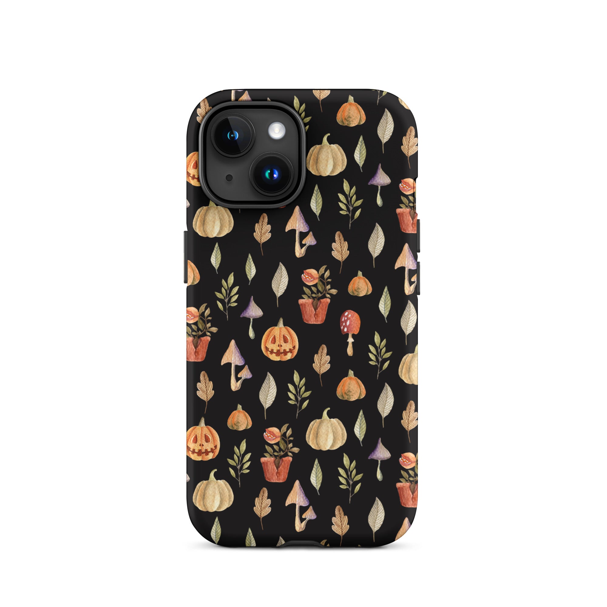 Spooky Halloween Premium iPhone Case - Durable Protective Cover for iPhone 13/14/15 Pro Max - Perfect for Fall Festivals, Trick or Treating & Seasonal Celebrations