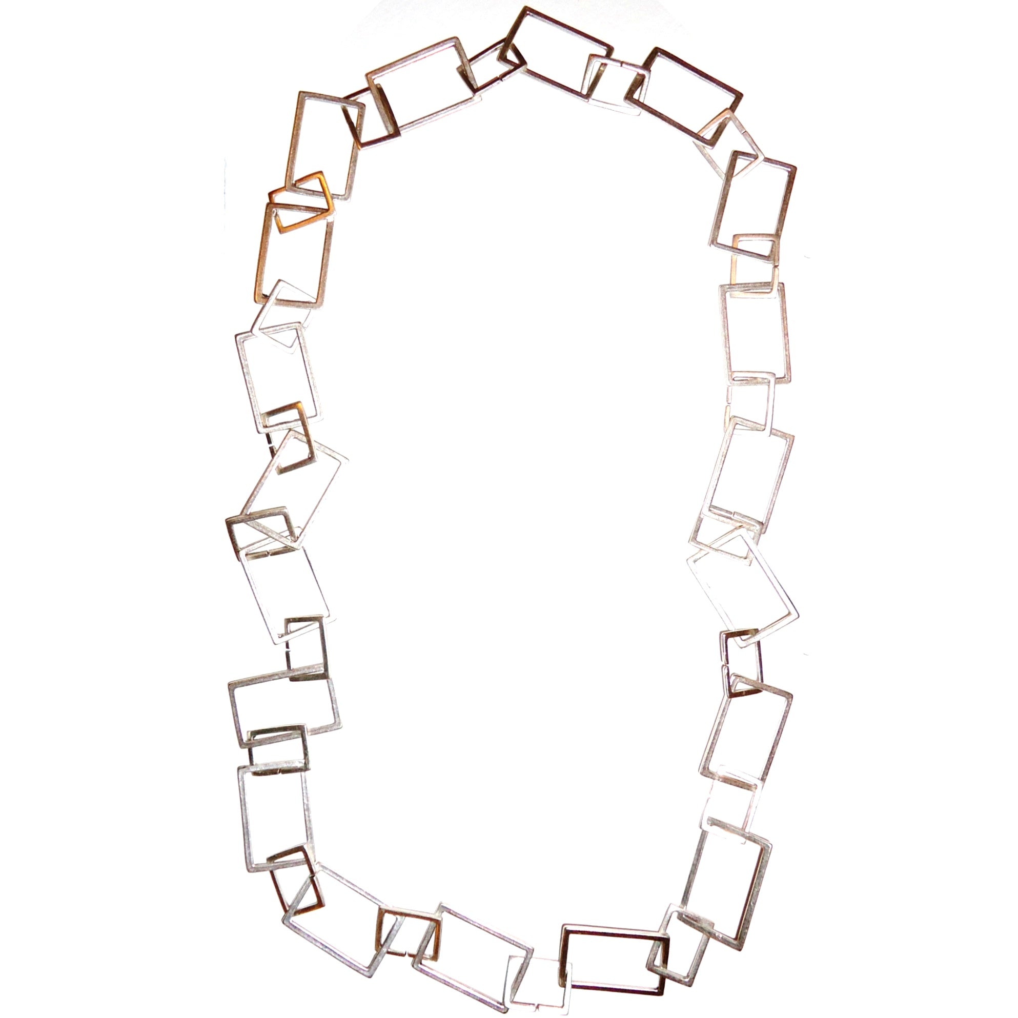 Elegant Dangling Square Necklace for Women - Minimalist Geometric Pendant Jewelry - Perfect for Everyday Wear, Date Nights & Special Occasions