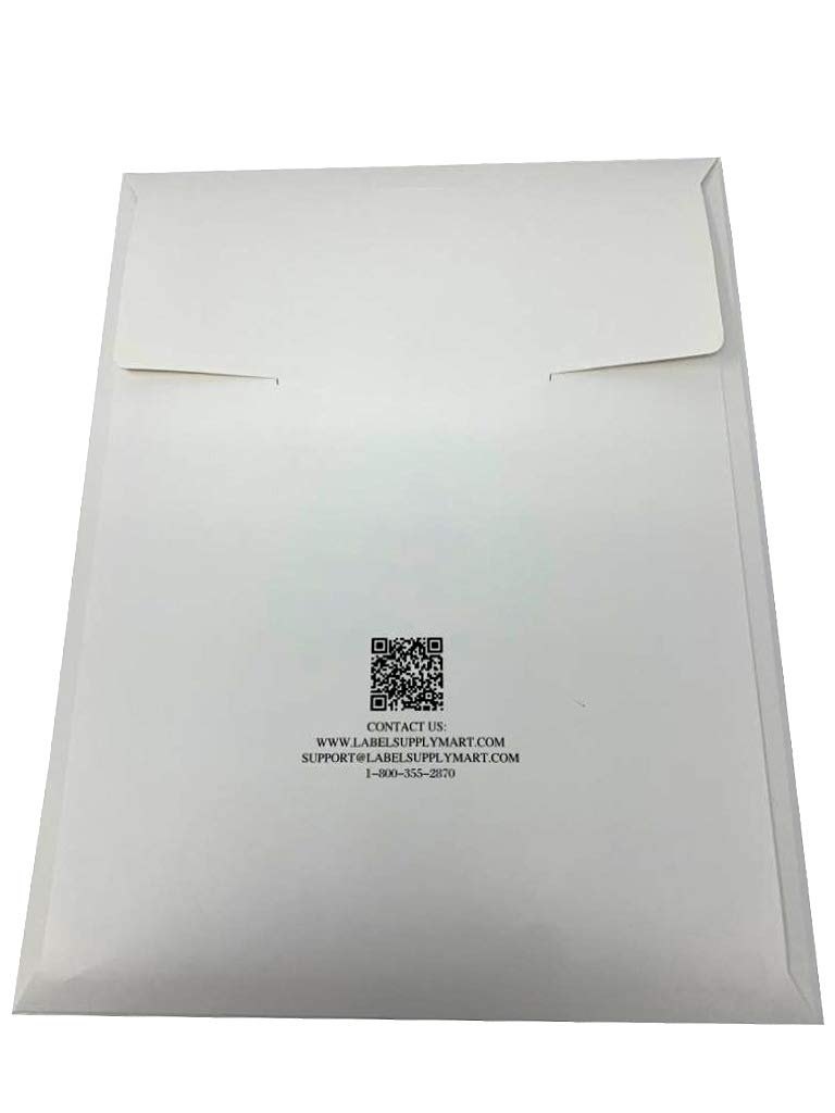 Premium White Matte Sticker Paper for Inkjet & Laser Printers - 8.5