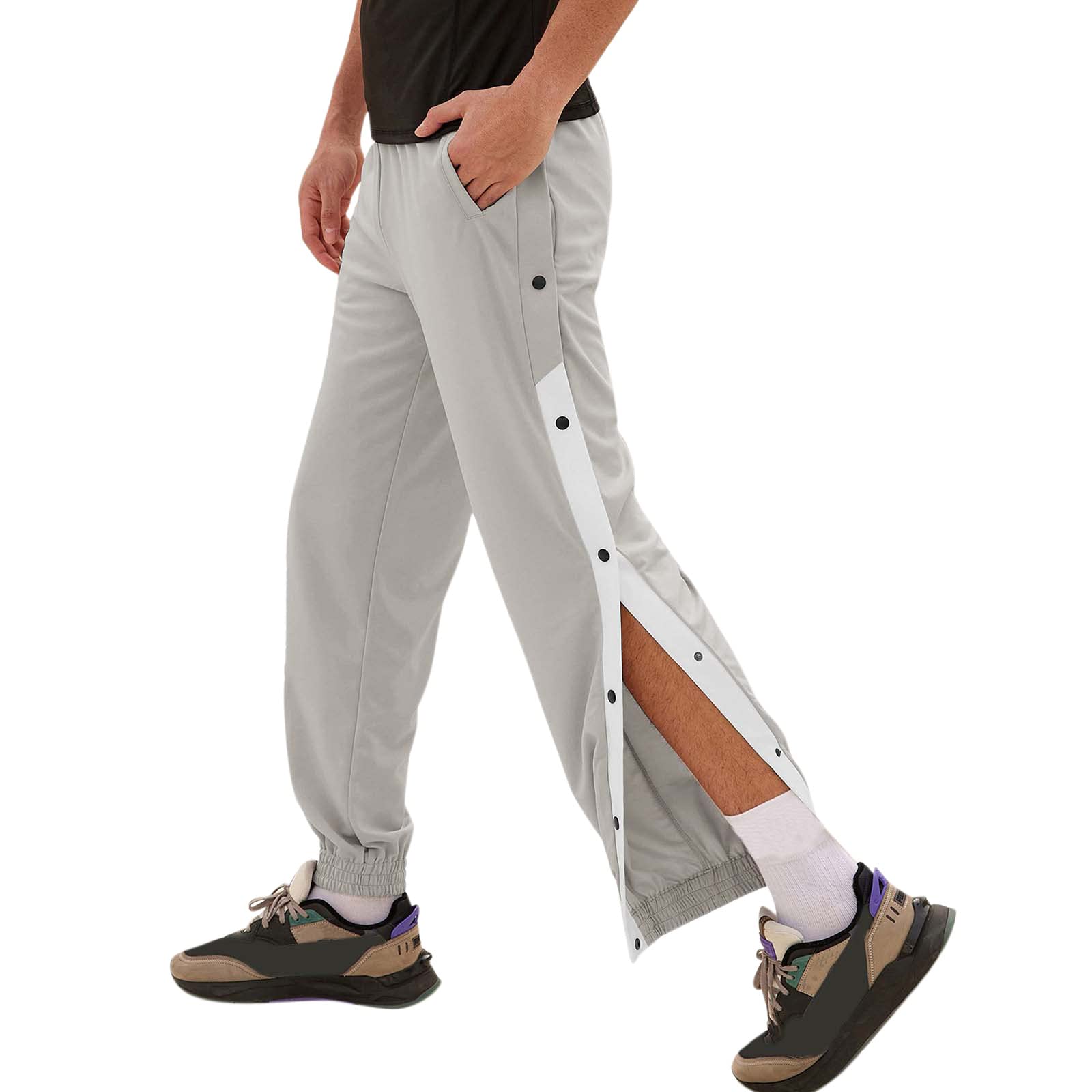 Bimgwuz Men's Cotton Jogger Pants - Hip Hop Sweatpants & Tactical Yoga Pants for Men | Perfect for Gym, Lounge & Streetwear Fashion