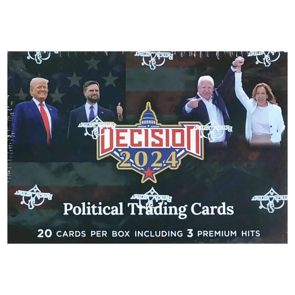2024 Leaf Decision Hobby Box - Collectible Trading Cards for Sports Fans & Investors | Perfect for Trading, Collecting & Displaying in Home or Office