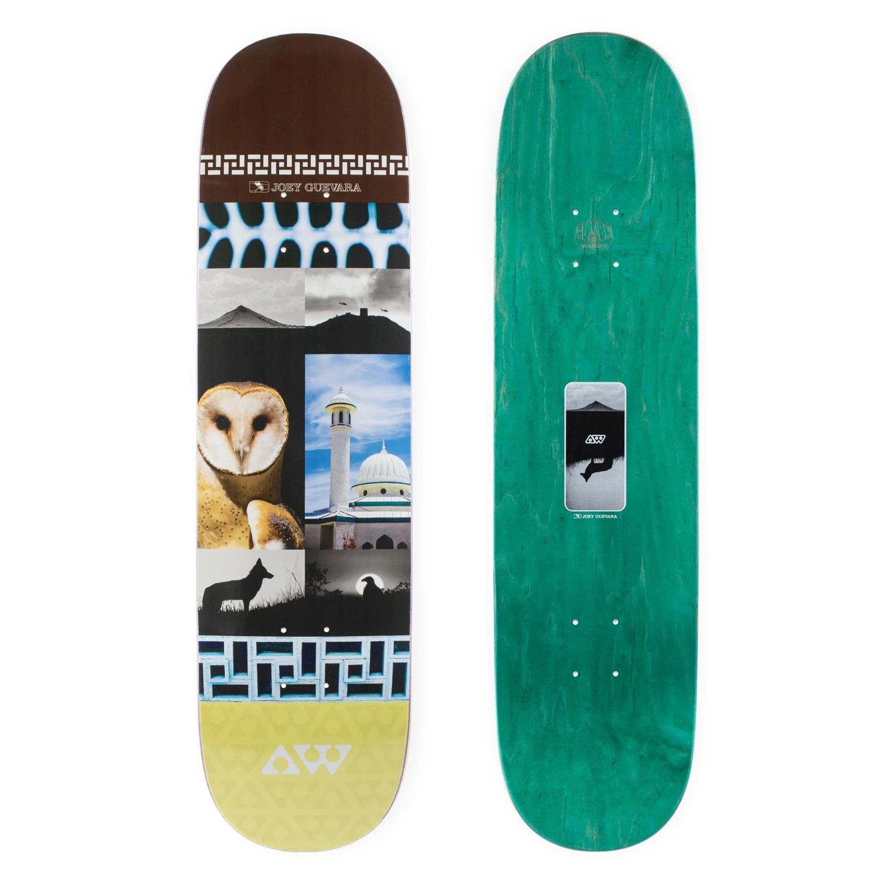 Alien Workshop Joey Collage Skateboard Deck 8.375