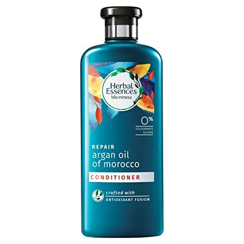 HERBAL ESSENCES Bio-Renew Repair Argan Oil of Morocco Shampoo & Conditioner Set (2 x 13.5 fl oz) - Hydrating Hair Care with Moroccan Argan Oil for Damaged & Dry Hair - Perfect for Daily Hair Repair & Nourishment