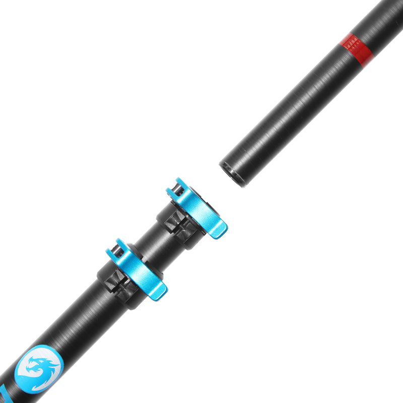 Blue Dragon Water Fed Pole - Professional Window Cleaning Pole for High-Rise Buildings & Hard-to-Reach Areas | Lightweight & Durable | Perfect for Commercial & Residential Use