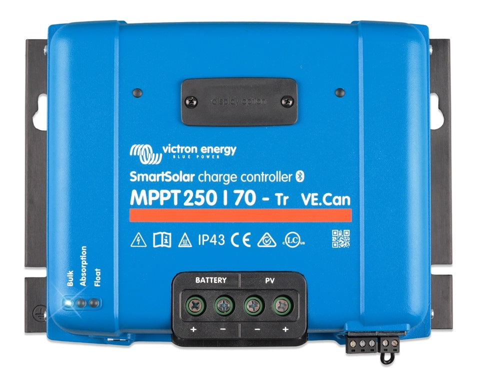 Victron Energy SmartSolar MPPT 250/70 Tr VE.Can Solar Charge Controller - 70A Max Input, 250V PV - Ideal for Off-Grid Solar Systems, RVs, Boats & Remote Power Applications