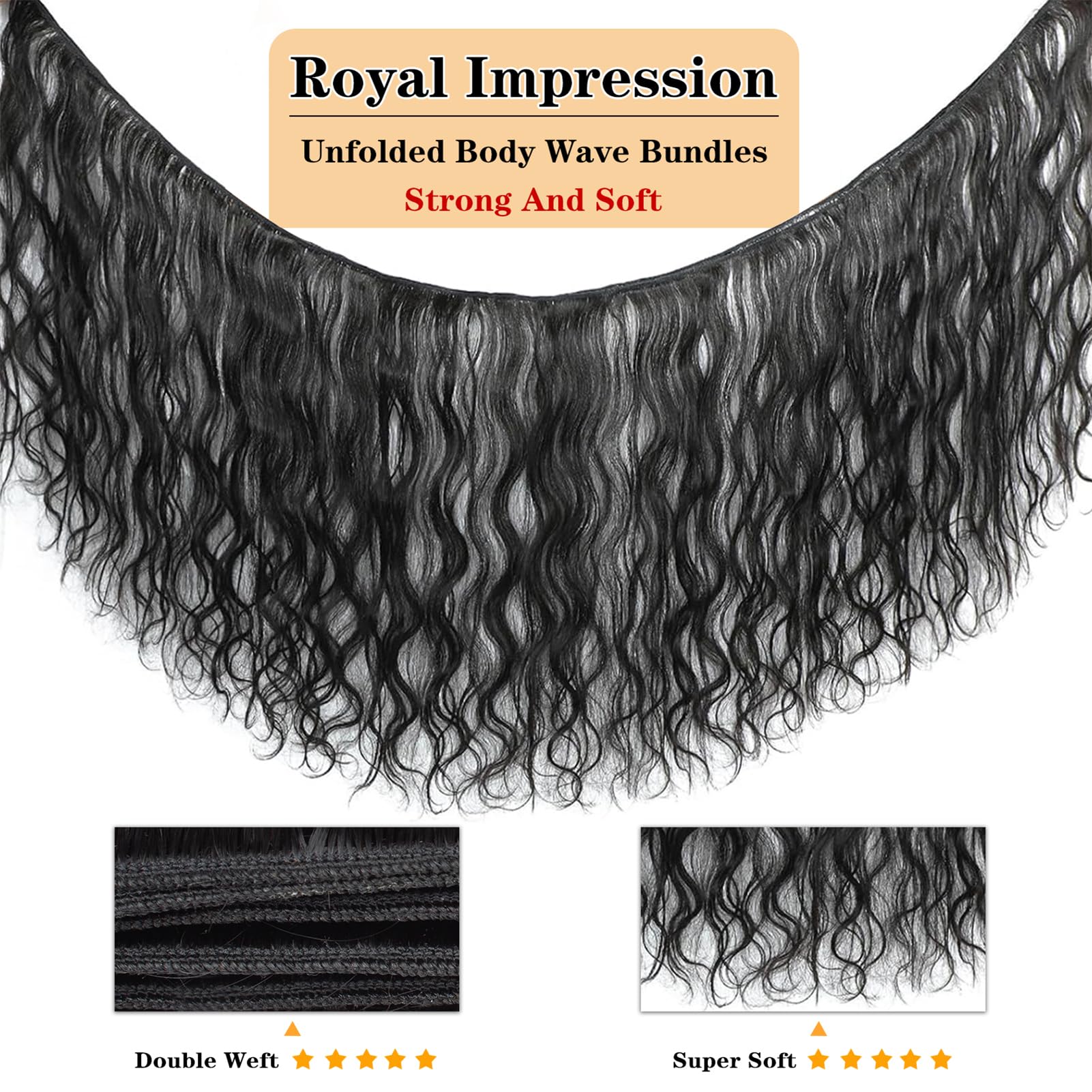 12A Brazilian Virgin Human Hair Bundles 20