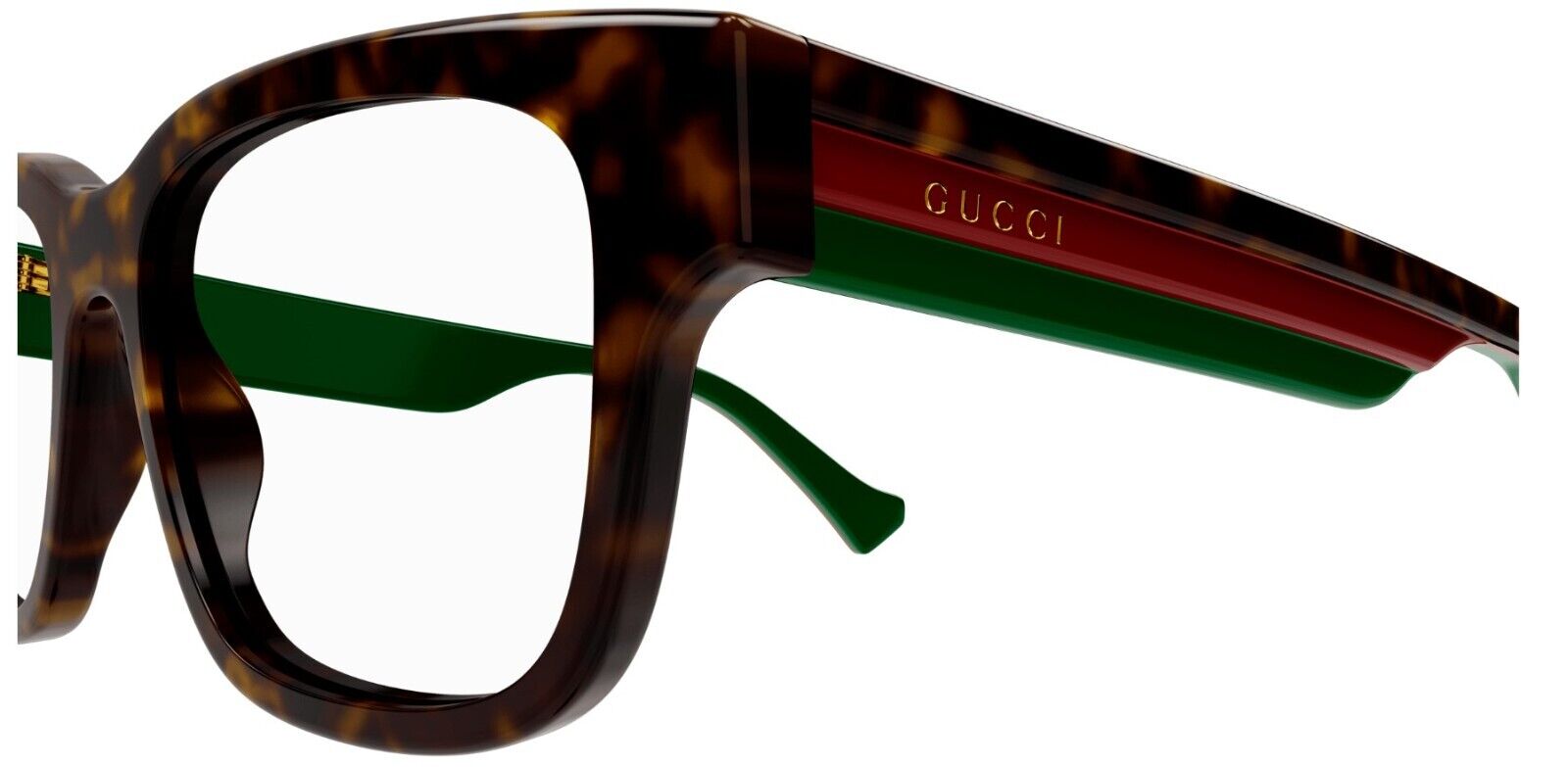Gucci GG1303O 002 Havana Rectangular Men's Eyeglasses - Classic Designer Sunglasses for Men | Perfect for Business, Casual & Outdoor Activities