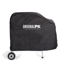PK Grills Original PK Grill Cover - Heavy-Duty Waterproof BBQ Grill Cover for Outdoor Cooking, Black - Perfect for Backyard BBQs, Camping, and Tailgating